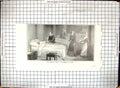 Original Old Antique Print Nurses Hospital Beds Scuarti Ward Doctor War