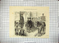 Old Antique Print 1872 Tichborne Case Court Room Scene Claimant Newgate 19th