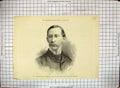 Antique Old Print 1883 Howard Vincent Director Criminal Metropolitan Police