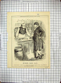 Old Antique Print 1882 Shop Scene Licensed Retailer Petroleum Gunpowder 19th