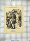 Old 1870 Lord Chief Justice Mr Bull Policeman Briber Prison Transport Victorian