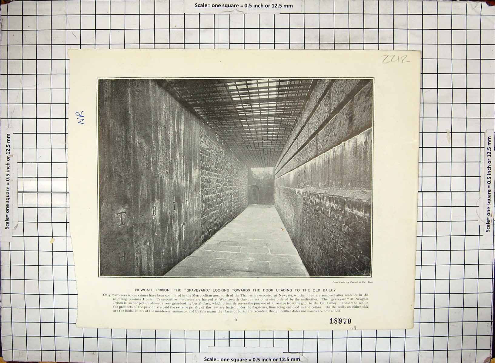Old River Thames London Bridge Boats Newgate Prison Graveyard Bailey