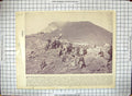 Antique Print Palace Trocadero Paris France Crater Mountain Vesuvius Italy