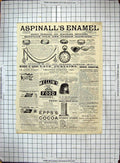 Antique Old Print Advertisement Gordon'S Extract Roberts Aspinall'S Enamel