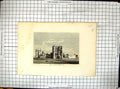 Old Print Hooper Engraving 1784 Ashby Zouch Leicestershire England Ruins 18th