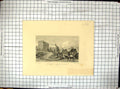 Antique Print Engraving Baynes Adlard View Minster Isle Sheppy Kent England
