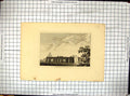 Antique Old Print Engraving 780 Lanthony Abbey Gloucestershire England Ruins