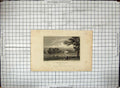 Antique Print Engraving 1829 Prestwood Hall Leicestershire Neale Radclyffe 19th