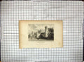 Old Antique Print Engraving Exterior Warwick Castle Warwickshire Dugdales