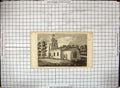 Old Antique Print Kirkby Maloryse Church Architecture Engraving Griffith