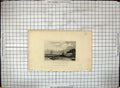 Old Print View Northfleet Gravesend Kent England Ships Dugdales Engraving 19th