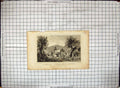 Old Remains Ancient Church Nunnery Bythe Kent Church Castle Engraving 20th