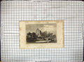 Old Ruins Episcopal Palace Halling Kent England Rochester Engraving A