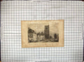 Old Charing Church Remains Archbishops Palace Kent England Engraving