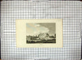 Original Old Antique Print View Chevening Kent England Engraving Architecture