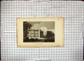 Original Old Antique Print Exterior Chilham Castle Kent England Engraving