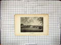 Antique Old Print View Mount Norris Lord Roseby Kent England Engraving 1809