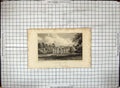 Old Print 1828 View Eastwell Park Kent England Rogers Shepherd Engraving 19th