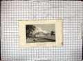 Old View Chevening Place Earl Stanhope Kent England Engraving Lacey B