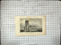 Old Exterior Church Maidstone 1829 Architecture Engraving Winkles Bar 19th