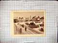 Original Old Antique Print View Cross Hayes Malmesbury Louisa Puller 1902 20th