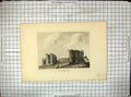 Original Old Antique Print 1785 Caesar'S Tower Kenelworth Castle Heath Hooper