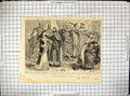 Old Print 1891 Costumes Opera Ivanhoe Theatre Richard Isaac York Rebecca 19th