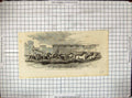 Old Antique Print Paris Hippodrome Seventeen Horses Driven Marin France 19th