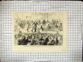 Antique Old Print Christmas Soiree Hanover Square Rooms Association Deaf Dumb