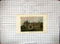 Antique Print Engraving Exterior Compton Wyngate House Warwickshire England