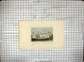 Original Old Antique Print Colour Engraving Cobham Hall Kent Earl Darnley