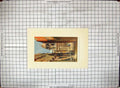 Original Old Antique Print Colour View Entrance Queen'S College Logic Lane