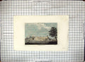 Antique Print Engraving Hand Ed Warwick Castle Warwickshire Godfrey Hooper