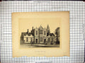 Antique Print 1865 Architecture Bath'S Hales Street Fred Coventry Engraving