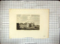 Antique Print 1776 Kenilworth Castle Warwickshire England Hooper Engraving 18th