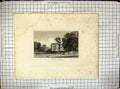 Antique Old Print Architecture Bingley House James Lloyd Engraving Radclyffe