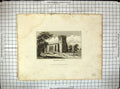 Old Antique Print 1829 Chesterton Church Architecture Engraving Radclyffe 19th