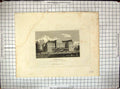 Antique Print Ragley Hall Marquis Hertford Architecture Engraving Radclyffe