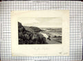 Antique Print 1813 View Cliefden Trees River Boat Engraving Cooke Hakewill 19th