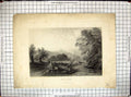 Old View Dover Castle Architecture River Trees Cattle Willmore Kewan