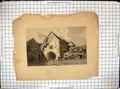 Original Old Antique Print Interior Allington Castle Kent England 1810 19th