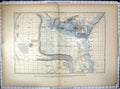 Original Old Antique Print Map See Ukeerewe Seervonismrdi Ukambani Ugallani