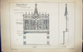 Antique Print Meavy Devon Design Reredos Sedding Building 1884 Architecture