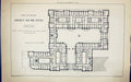 Old Ground Plan Admiralty War Fices Stark Lindsay Building 1884 Archi Victorian