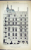 Old Design War Admiralty Fices Aston Webb Ingress Bell Building 1884 Victorian