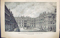 Old Design Admiralty War Fices Verity Hung Quadrangle Building 1884 A Victorian
