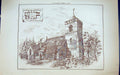 Old Exterior Weeley Church Essex England Robins Building 1884 Archite Victorian