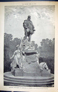 Old Building 1884 Proposed Monument Garibaldi Turin Edward Tabacchi S Victorian