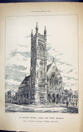 Old Scottish National Church Pont Belgravia Anderson Building 1884 Ar Victorian