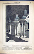 Old Cloisters St. Paul Del Camp Barcelona Spain Building 1884 Archite Victorian